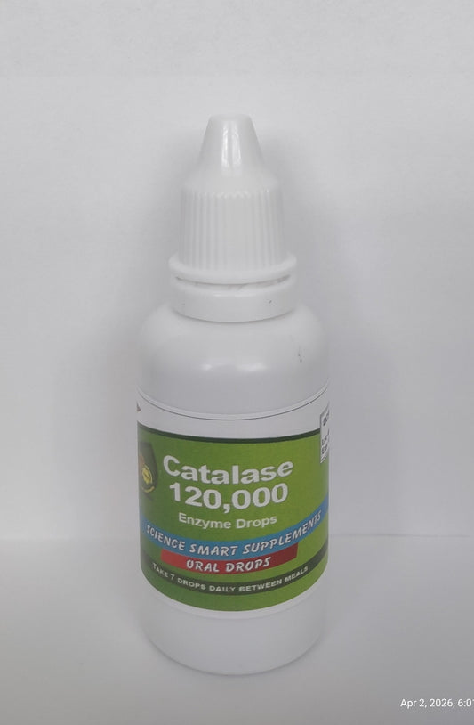 Catalase 120,000 Custom Formulation, 93 Doses, 30 mL