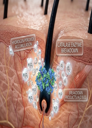 Catalase 60,000 enzyme supplement in 31, 62, 93-dose sizes